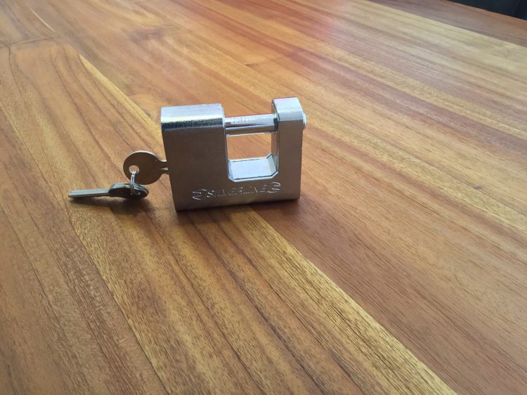 VW T Pedaalslot – Blok slot. Universeel.