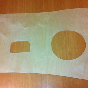 VW SO42 Kick panel rechts, ongelakt