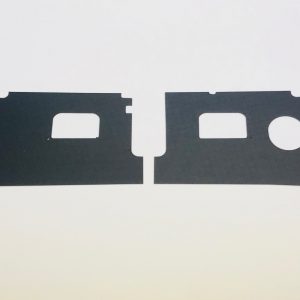 VW T2A Set kick panelen. Bouwjaar '68- '73.