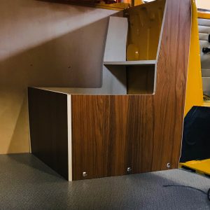 VW T2A T2B Westfalia buddyseat achter de bestuurdersstoel. Bouwjaar ’73- '74.