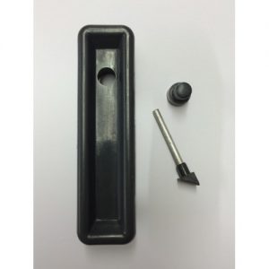 VW T2A T2B Kast handgreep donkergrijs.