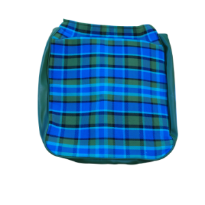 VW T2A T2B Hoes voor de rugleuning van de bestuurdersstoel. Bouwjaar '67- '74. Blauw-groen.
