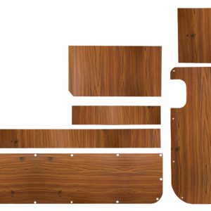 VW T2B Westfalia Berlin. Complete (7-delige) panelen set. Bouwjaar '75-'79