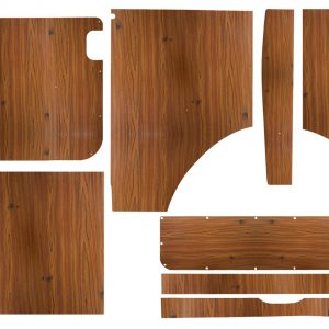 VW T2B Westfalia Helsinki. Complete (8-delige) panelen set. Bouwjaar '75-'79