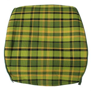 VW T2B Hoes voor de rugleuning van de stoel. (dicht) Bouwjaar aug. ’74- aug. ’79. Groen-geel.