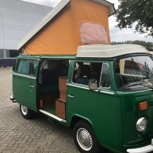 VW T2B Westfalia Tentdoek voor hefdak. Oranje met 1 venster. Kwaliteit A+ Uitmuntend Ten Cate doek!