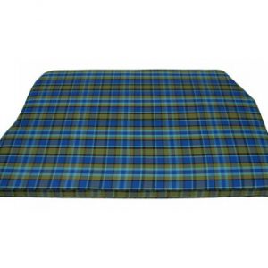 VW T2B Hoes voor kussen boven de motorruimte. Volle breedte. Blauw-groen.