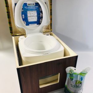 VW T2B Zitkist compleet met chemisch toilet en biologische toilet reiniger.
